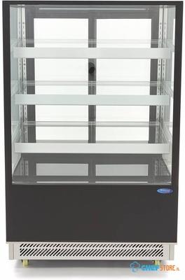Maxima Gebaksvitrine - 400 L - 90 cm - op Wielen - 09400842