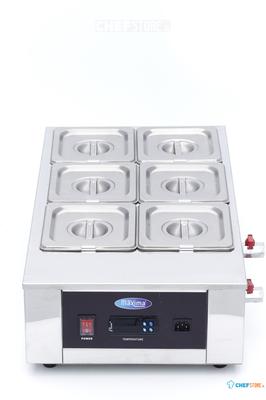 Maxima Chocoladesmelter - 6 X 1/6 GN 10 cm - 09374053