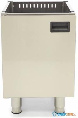 Maxima Horeca Onderstel - Enkel - 60 cm Diep - met Deur - 09391950