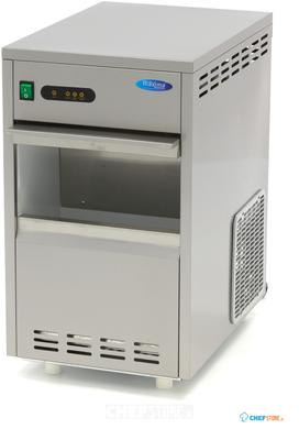 Maxima Schilferijsmachine - 30 Kg/24 U - Crushed Ice - Watergekoeld - 09300146