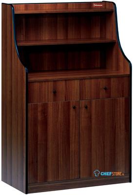 Dienstmeubel, 2 Bestekladen, 2 Deuren "wengé", Diamond MC/145W 1