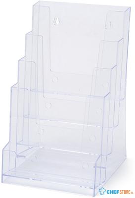 Scritto® Folderhouder Balie/Wand 4x A5 Staand - 4DA5P