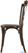 Bolero Manhattan Cross-Back Harsstoelen Donker Hout Effect (Set van 4) - HW281 2