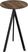 Essentials Infinity Tripod Statafel Zwart Frame + Tropical Wood HPL 70 cm - 140041270 1