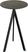 Essentials Infinity Tripod Statafel Zwart Frame + Midnight Marble HPL 70 cm - 140041670 1
