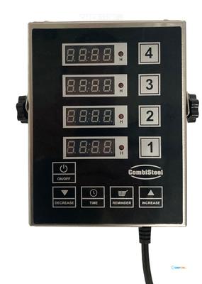 DIGITALE KEUKENTIMER 4 KANALEN DKT-4 - Combisteel 7517.0005 1