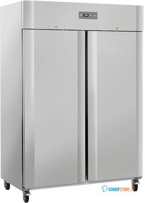 Diverso By Diamond Vrieskast Geventileerd 1200 Liter 2 Deuren GN 2/1, op Wielen, 2 met Remmen - WR-GN12-2B 1