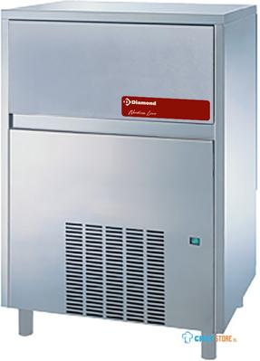 Diamond ICEV250A-R2 Vlakke ijsblokjesmachine 105 kg, met reserve - LUCHT 1