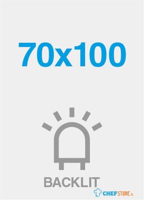 Syna Premium Backlit Film 285g/m² Satijnen Oppervlak 70 X 100 cm - LBP70X100S200