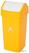 Afvalbak met schommeldeksel | geel | Scott Young | CC080 3