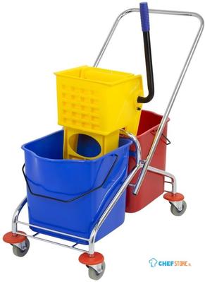 Jantex duo rolemmer met wringer 2x 23ltr | M880