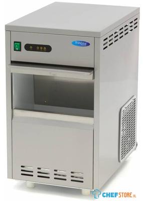Maxima Schilferijsmachine - 30 Kg/24 U - Crushed Ice - Luchtgekoeld - 09300136