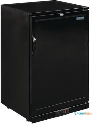 Polar G-Serie 900mm Barkoeling Enkele Deur 138L Zwart - Polar GL015