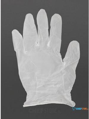 Vinyl Handschoenen | Transparant | Poedervrij | S | Vogue | Y247-S