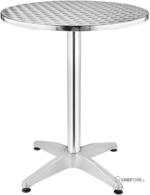 Bolero ronde RVS tafel 80cm | U426
