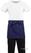 Whites Korte Sloof Donkerblauw, Whites Chefs Clothing BB179