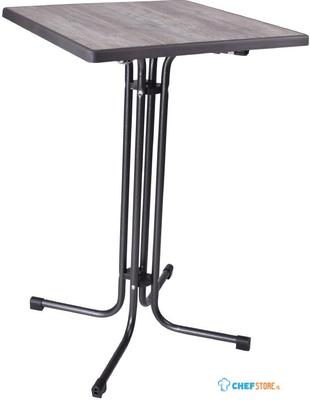 Limburg Vintage Opklapbare Statafel Vierkant 70cm - Gastronoble FT988