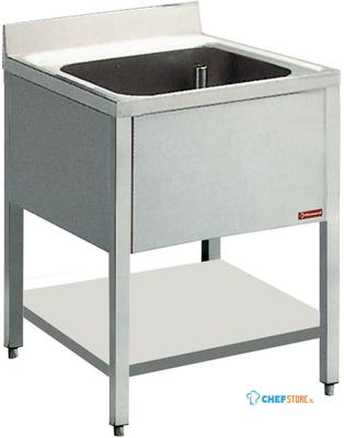 Diamond Spoeltafel met 1 Kuip - L611/6-D 1