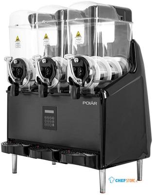 Polar U-Serie Compatibele Slush Maker met Laag Suiker- en Alcoholgehalte 3x 12Ltr - UA046