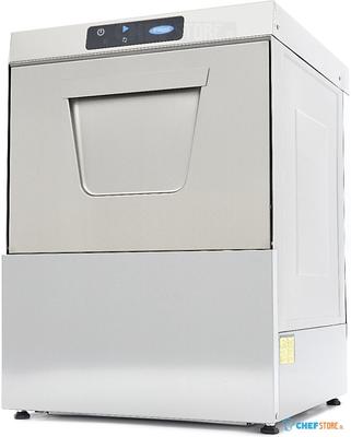 Maxima Horeca Vaatwasser - 50 X 50 cm - met Afvoer-, Glansspoel- en Zeeppomp - Digitaal Display - 400V - 09211007