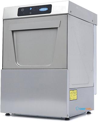 Maxima Glazenspoelmachine - 35 X 35 cm - met Afvoer-, Glansspoel- en Zeeppomp - Digitaal Display - 230V - 09211001