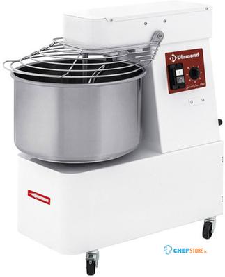 Spiraalkneder 33 Liters - Timer - op Wielen - Diamond FD33/M1-S 1