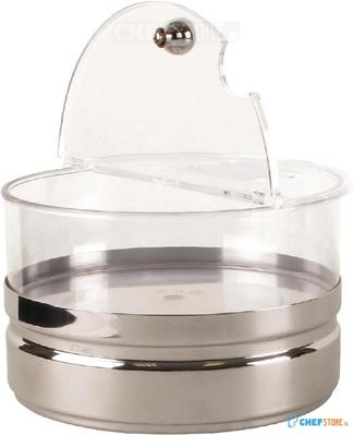 Gekoelde display rond met deksel 2,5L | T761