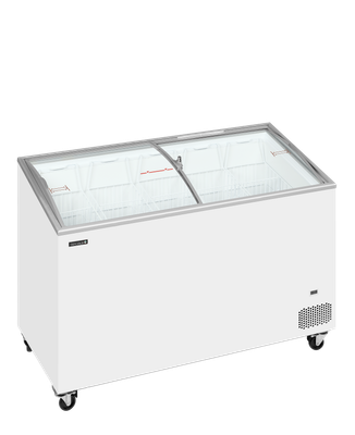 Diepvrieskist met Gebogen Glazen Schuifdeksels - IC401SCEB