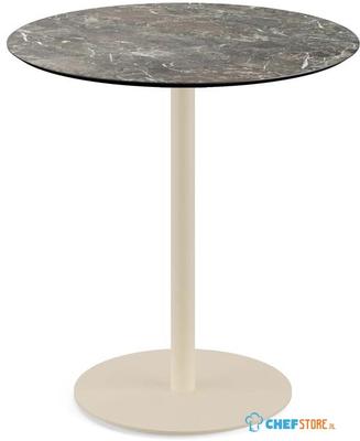 Urban Terrastafel Zand Frame + Galaxy Marble HPL 70 cm - Essentials 130031570 1