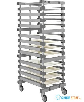 307.297 REA Grey regaalwagen en (600x400mm) 12 etages