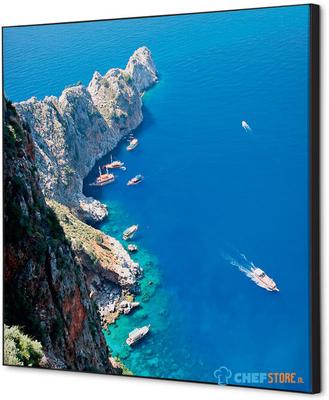 Syna Wanddecoratie Textiel SET 40 X 40 Zee Rotsen - TFR22W400-SET-I824