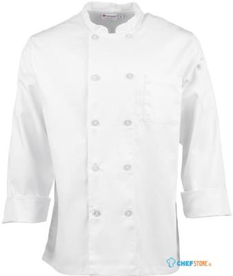 Chef Works Le Mans unisex koksbuis wit S | A371-S 1