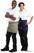 Whites Korte Sloof Olijfgroen, Whites Chefs Clothing B431 4