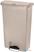 Rubbermaid Slim Jim Front Step pedaalemmer 68ltr beige - GL033