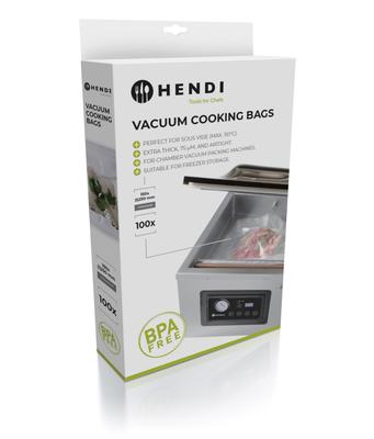 Hendi Vacuumkookzakken Sous vide 15x25cm 100 stuks | 970652 1