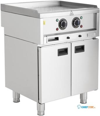 Buffalo 600 Serie Vrijstaande Elektrische Bakplaat 600mm - SA783