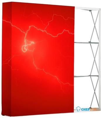 Syna Pop-Up Fabric Premium Straight Print Achterzijde 5 X 3 - PUFP53SG-BACK