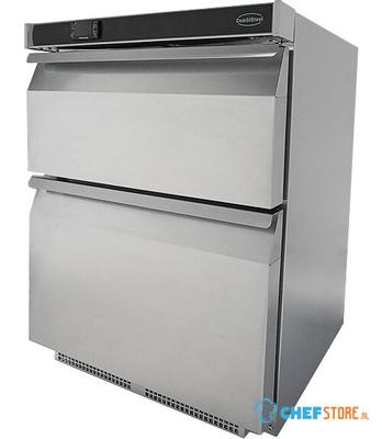 Combisteel 7450.0532 KOELKAST RVS HR150 2 LADEN