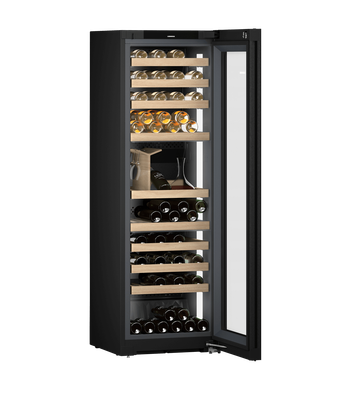Liebherr Wijnklimaatkast Vinidor Selection met Zwarte Glasdeur - WPGBI 5283 1
