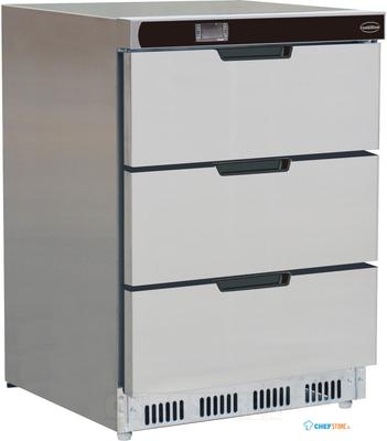 Combisteel 7450.0536 KOELKAST RVS HR150 3 LADEN