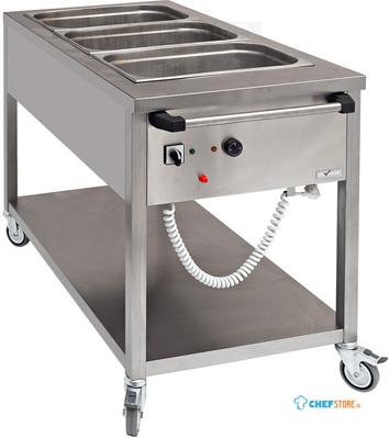 Diverso By Diamond Mobiele Bain-Marie GN 3/1 - WR-BM30-30 1