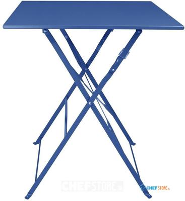 Bolero Perth Pavement Style Vierkante Tafel Donker Marineblauw - FU540