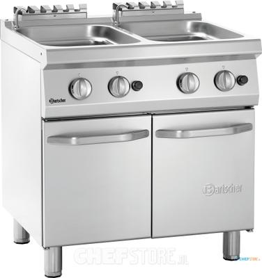 Bartscher Pastakoker Gas 700 B800 2x24L - 2853101 1