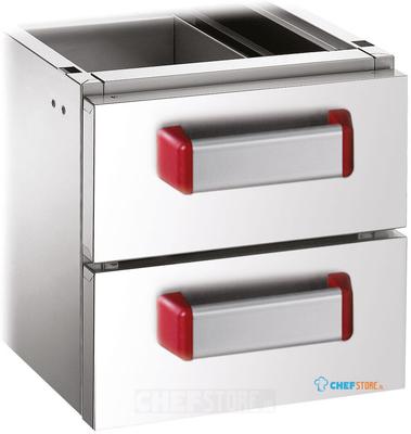 Samenstelling 2 Laden GN 1/1 (h.100 Mm) - Diamond A9/K2C1-N 1