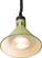 Warmtelamp Verstelbaar Conisch, HENDI, Groen, 230V/250W, Diameter 27,5 cm - Hoogte 25 cm - 273920 3