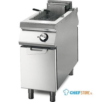 Electric Fryer 8+8 Liters On Cabinet With Door, Virtus VS11040FRE88 1
