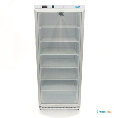 Maxima Vrieskast - 600 L - Wit - met Glazen Deur - 09405031