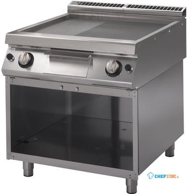 Gastro M 700 plus gas bakplaat GM70/80 FTRGS | GN098