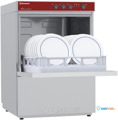 Horeca vaatwasser | 50 x 50 mand | 230V | Afvoerpomp | Active wash | 051D/6M-PS | Diamond 1