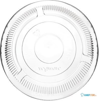 Vegware Deksels Voor 96 Serie Composteerbare Frisdrankbekers (1000 Stuks) - Vegware CH384